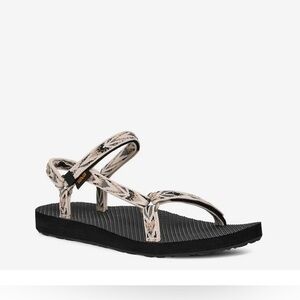 Teva Women's Slim Sandal in Geometric Print- Size 8- NWOT